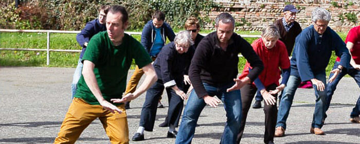 Tai chi énergie du groupe